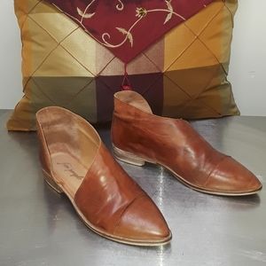 Free People ankle high flats